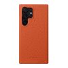 660178276B-1 MELKCO For Samsung Galaxy S24 Ultra Premium Genuine Leather Open Edge Phone Cover