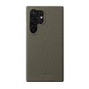660178276D-1 MELKCO For Samsung Galaxy S24 Ultra Premium Genuine Leather Open Edge Phone Cover