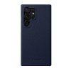 660178276F-1 MELKCO For Samsung Galaxy S24 Ultra Premium Genuine Leather Open Edge Phone Cover