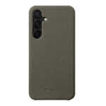 MELKCO For Samsung Galaxy S24+ Premium Genuine Leather Open Edge Phone Cover