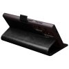 660178313A-3 QIALINO For Samsung Galaxy S24 Ultra Wallet Case Waxy Genuine Leather Magnetic Closure Flip Phone Cover