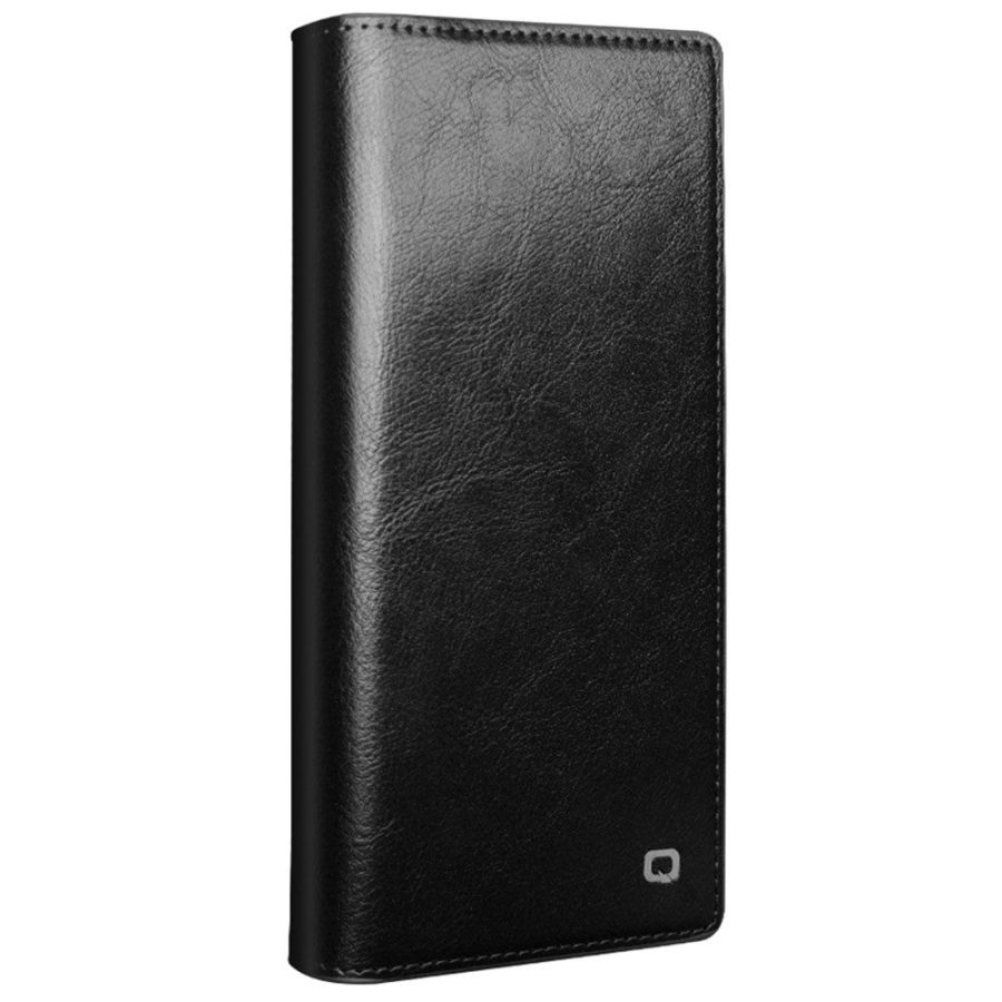660178316A-11 QIALINO For Samsung Galaxy S24 Ultra Wallet Case Waxy Genuine Leather Flip Phone Cover