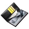 660178316A-2 QIALINO For Samsung Galaxy S24 Ultra Wallet Case Waxy Genuine Leather Flip Phone Cover