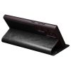 660178316A-3 QIALINO For Samsung Galaxy S24 Ultra Wallet Case Waxy Genuine Leather Flip Phone Cover