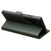 660180431A-3 QIALINO For Samsung Galaxy S24 Ultra Wallet Case Genuine Leather Magnetic Closure Flip Phone Cover