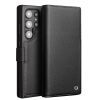 660180431B-1 QIALINO For Samsung Galaxy S24 Ultra Wallet Case Genuine Leather Magnetic Closure Flip Phone Cover