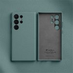 MELKCO For Samsung Galaxy S24 Ultra Case Premium Genuine Leather Full-Wrap Phone Cover