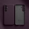 660184718H-2 MELKCO For Samsung Galaxy S24 Case Premium Genuine Leather Full-Wrap Phone Cover
