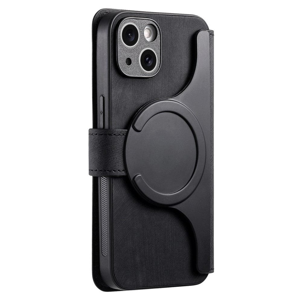 CASENEO MW-03 For iPhone 15 Case Magnetic Detachable Wallet Leather Flip Phone Cover - Image 12