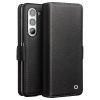 660197777A-1 QIALINO For Samsung Galaxy Z Fold5 Wallet Case Genuine Leather Flip Phone Cover with Magnetic Closure