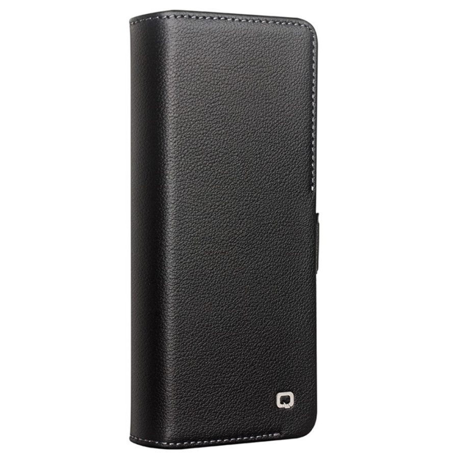 660197777A-5 QIALINO For Samsung Galaxy Z Fold5 Wallet Case Genuine Leather Flip Phone Cover with Magnetic Closure