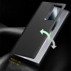 660199048A-5 QIALINO For Samsung Galaxy S24 Ultra Case Smart View Window Genuine Cowhide Leather Flip Cover with Card Holder