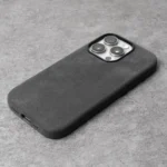 Magnetic Italian Alcantara Case for iPhone 17-14 Series Premium Phone Cover