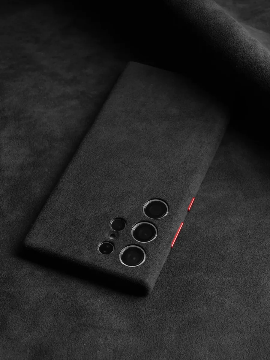 kf-S4cc1ff609a724b1ca545e935754fe00fd Magnetic Alcantara Case for Samsung Galaxy S24 Ultra Premium Full-Wrap Phone Cover