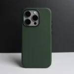 Magnetic Italian Nappa Genuine Leather Case for iPhone 15 14 13 Pro & Pro Max