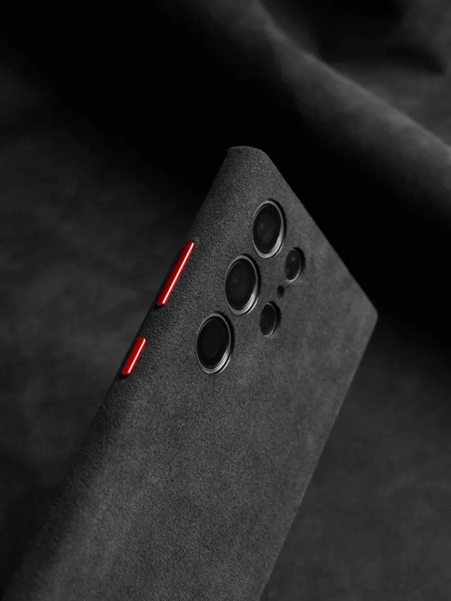 kf-S5e1ac215d3cb49caad4708a7acdddf71S Magnetic Alcantara Case for Samsung Galaxy S24 Ultra Premium Full-Wrap Phone Cover
