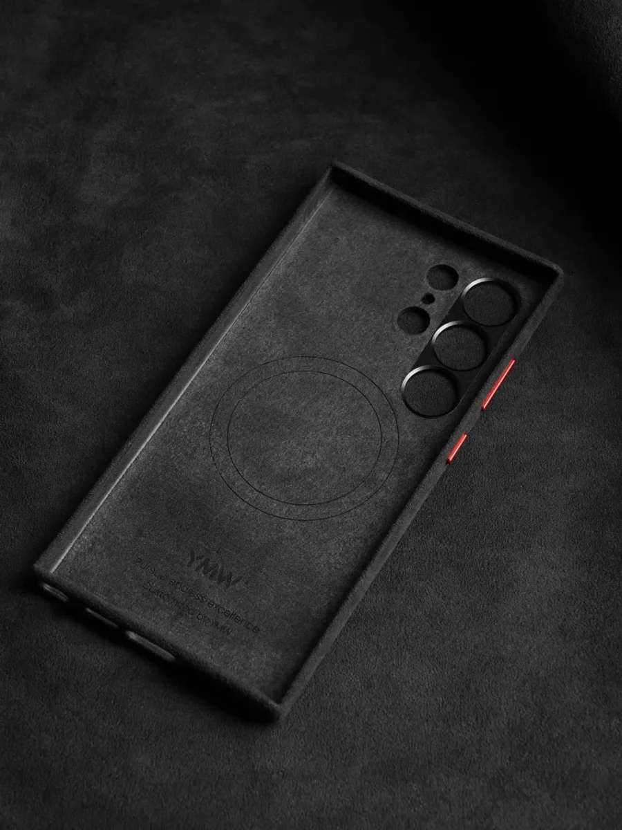 kf-S70e85e6d8373403197c49b8d2b9ab3e65 Magnetic Alcantara Case for Samsung Galaxy S24 Ultra Premium Full-Wrap Phone Cover