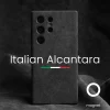 kf-Saa1453acd5a1444d814bcc25dc90842dN Magnetic Alcantara Case for Samsung Galaxy S24 Ultra Premium Full-Wrap Phone Cover