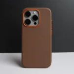 Magnetic Italian Nappa Genuine Leather Case for iPhone 15 14 13 Pro & Pro Max