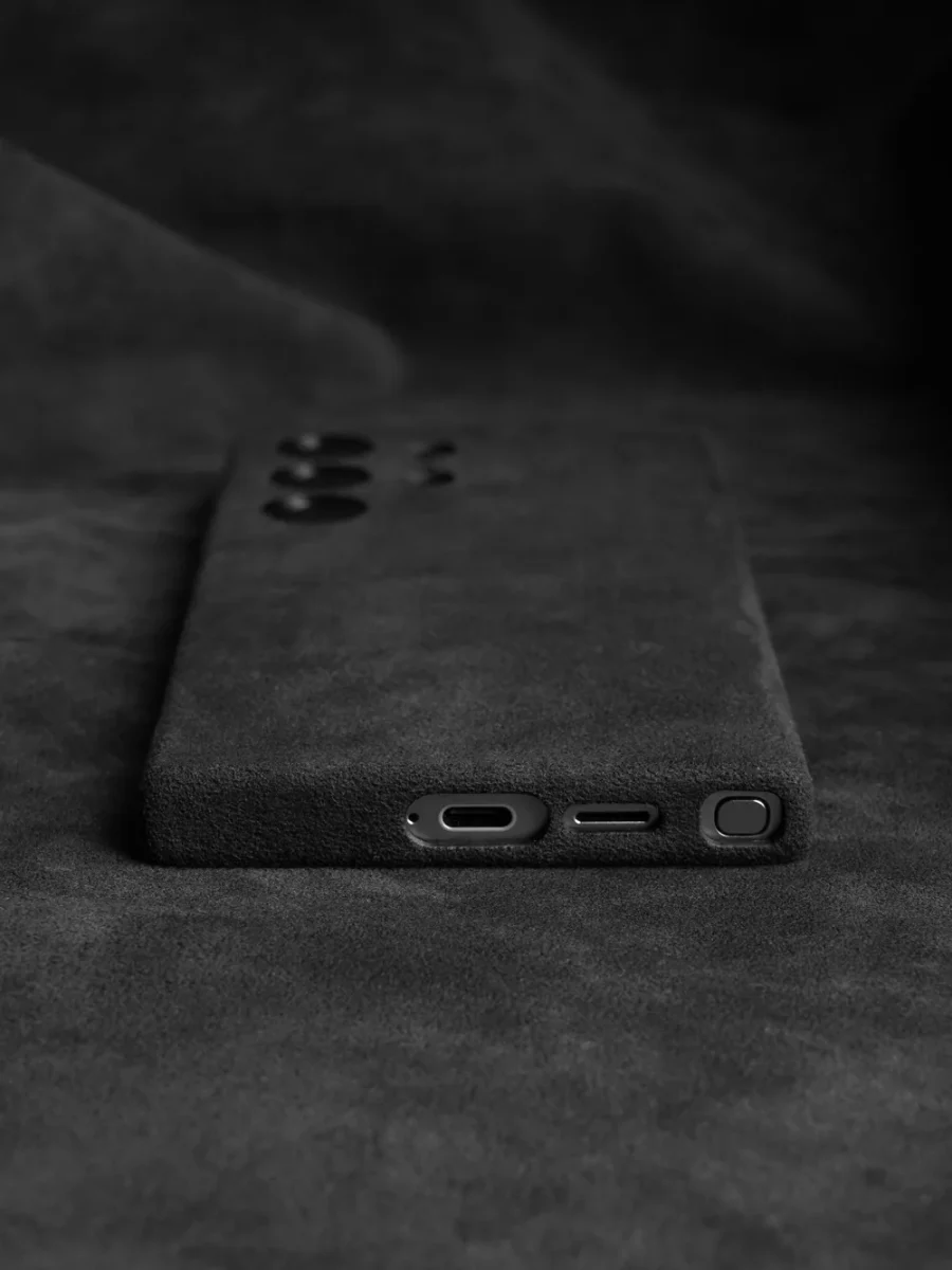 kf-Sfcd9416c96e049d69727d5ae1bf7a566K Magnetic Alcantara Case for Samsung Galaxy S24 Ultra Premium Full-Wrap Phone Cover
