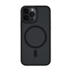101129693A-1 BENKS Skin-touch Feeling Compatible with MagSafe Magnetic Charging PC + TPU Phone Case Shell for iPhone 13 Pro 6.1 inch Transparent Black iPhone 13 Pro by The Case Factory