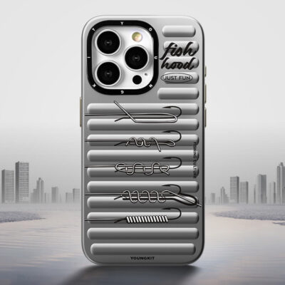 YOUNGKIT Fishing Series For iPhone 15 Pro Case IMD PC+TPU Phone Cover Compatible with MagSafe by The Case Factory