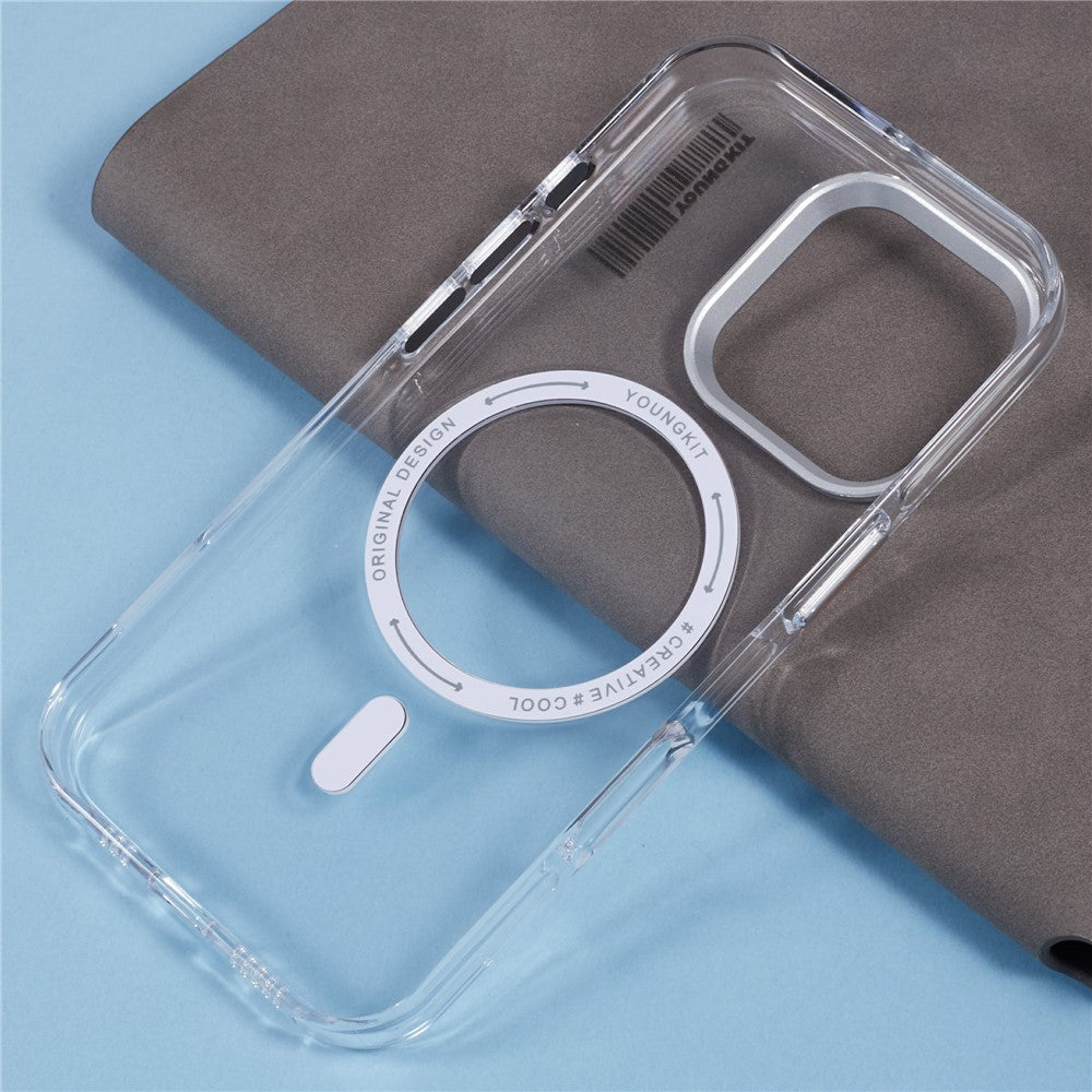 YOUNGKIT For iPhone 16 Pro Case Compatible with MagSafe Clear PC Phone Cover by The Case Factory