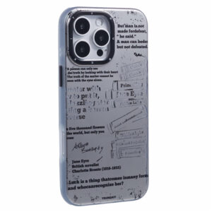 YOUNGKIT Literary Series for iPhone 16 Pro Magnetic Case IMD TPU Phone Cover Classic Collection iPhone 16 Pro by The Case Factory