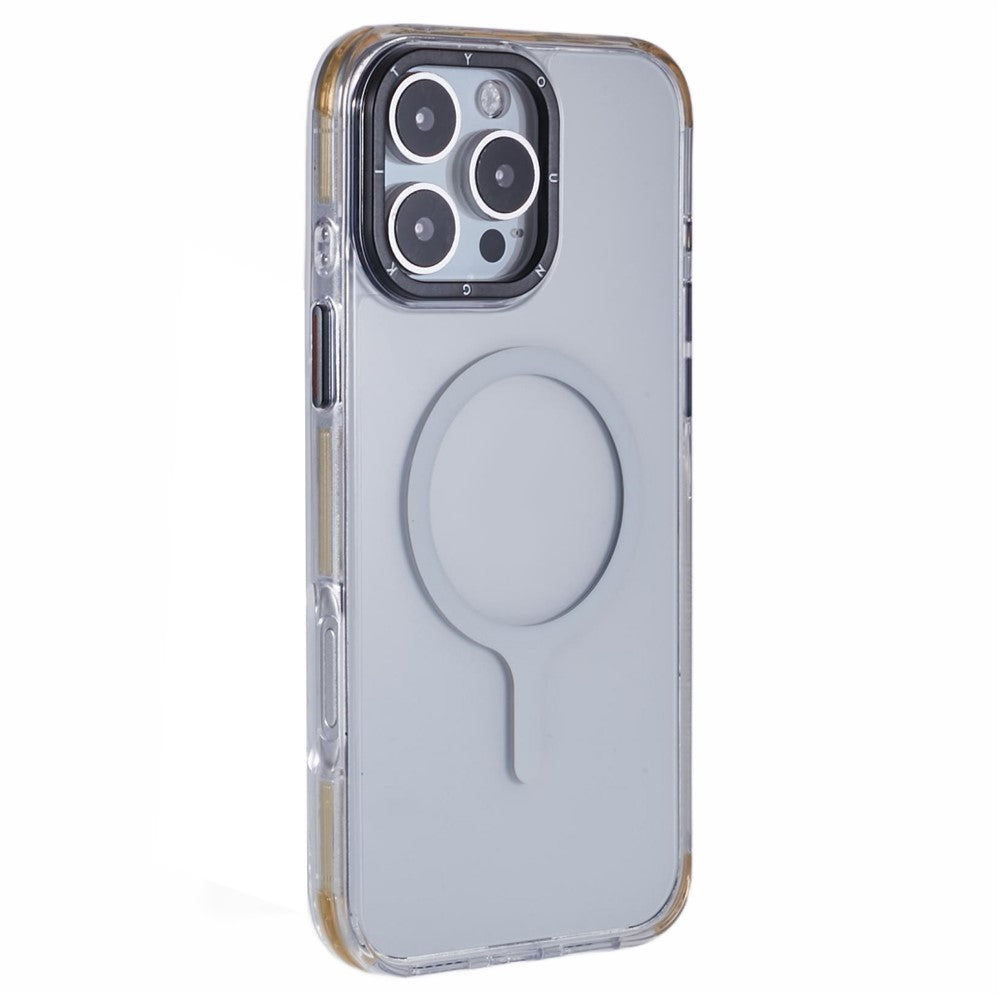 YOUNGKIT For iPhone 16 Pro Case Compatible with MagSafe Drop Proof Glossy TPU+TPE Phone Cover Titanium iPhone 16 Pro by The Case Factory