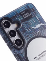 YOUNGKIT For Samsung Galaxy S25 Magnetic Case IMD Circuit Board PC TPU Phone Cover Matte Finish by The Case Factory