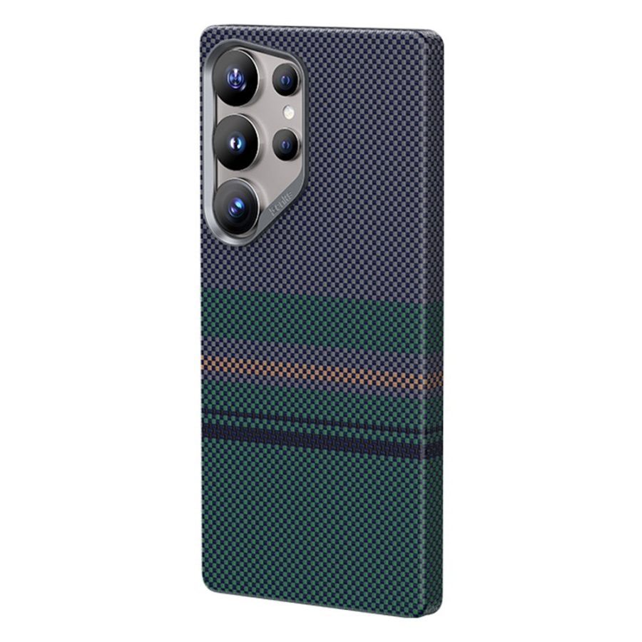 6601143157A-2 BENKS For Samsung Galaxy S25 Ultra Magnetic Case Kevlar Aramid Fiber Phone Cover by The Case Factory