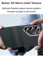 BENKS For Samsung Galaxy S25 Ultra Magnetic Case Kevlar Aramid Fiber Phone Cover by The Case Factory