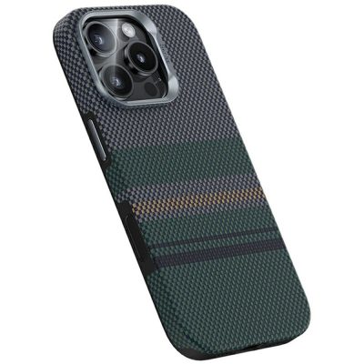 BENKS For iPhone 16 Pro Max Magnetic Case Kevlar Fiber Phone Back Cover Floating Weave Design As Shown iPhone 16 Pro Max by The Case Factory