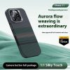 6601152406A-6 BENKS For iPhone 16 Pro Magnetic Case Kevlar Fiber Phone Back Cover Floating Weave Design by The Case Factory