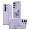 6601180104B-1 For Samsung Galaxy S25 Ultra Case Customizable Smart Key Control Wristband Kickstand PC + Silicone Phone Cover Purple Galaxy S25 Ultra by The Case Factory