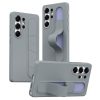6601180104C-1 For Samsung Galaxy S25 Ultra Case Customizable Smart Key Control Wristband Kickstand PC + Silicone Phone Cover Dark Grey Galaxy S25 Ultra by The Case Factory