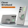 6601180104D-3 For Samsung Galaxy S25 Ultra Case Customizable Smart Key Control Wristband Kickstand PC + Silicone Phone Cover by The Case Factory