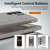 6601180104D-4 For Samsung Galaxy S25 Ultra Case Customizable Smart Key Control Wristband Kickstand PC + Silicone Phone Cover by The Case Factory