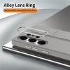 6601180372D-6 For Samsung Galaxy S23 Ultra Case Customizable Smart Key Control Wristband Kickstand PC + Silicone Phone Cover by The Case Factory