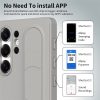 6601180373D-5 For Samsung Galaxy S24 Ultra Case Customizable Smart Key Control Wristband Kickstand PC + Silicone Phone Cover by The Case Factory