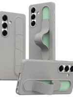 For Samsung Galaxy S25+ Case Customizable Smart Key Control Wristband Kickstand PC + Silicone Phone Cover by The Case Factory