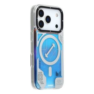 YOUNGKIT For iPhone 17 Pro Case Compatible with MagSafe Anti Drop TPU PC Phone Back Cover Blue iPhone 17 Pro by The Case Factory