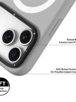 YOUNGKIT For iPhone 17 Pro Case Compatible with MagSafe Lens Kickstand Silicone Phone Cover by The Case Factory