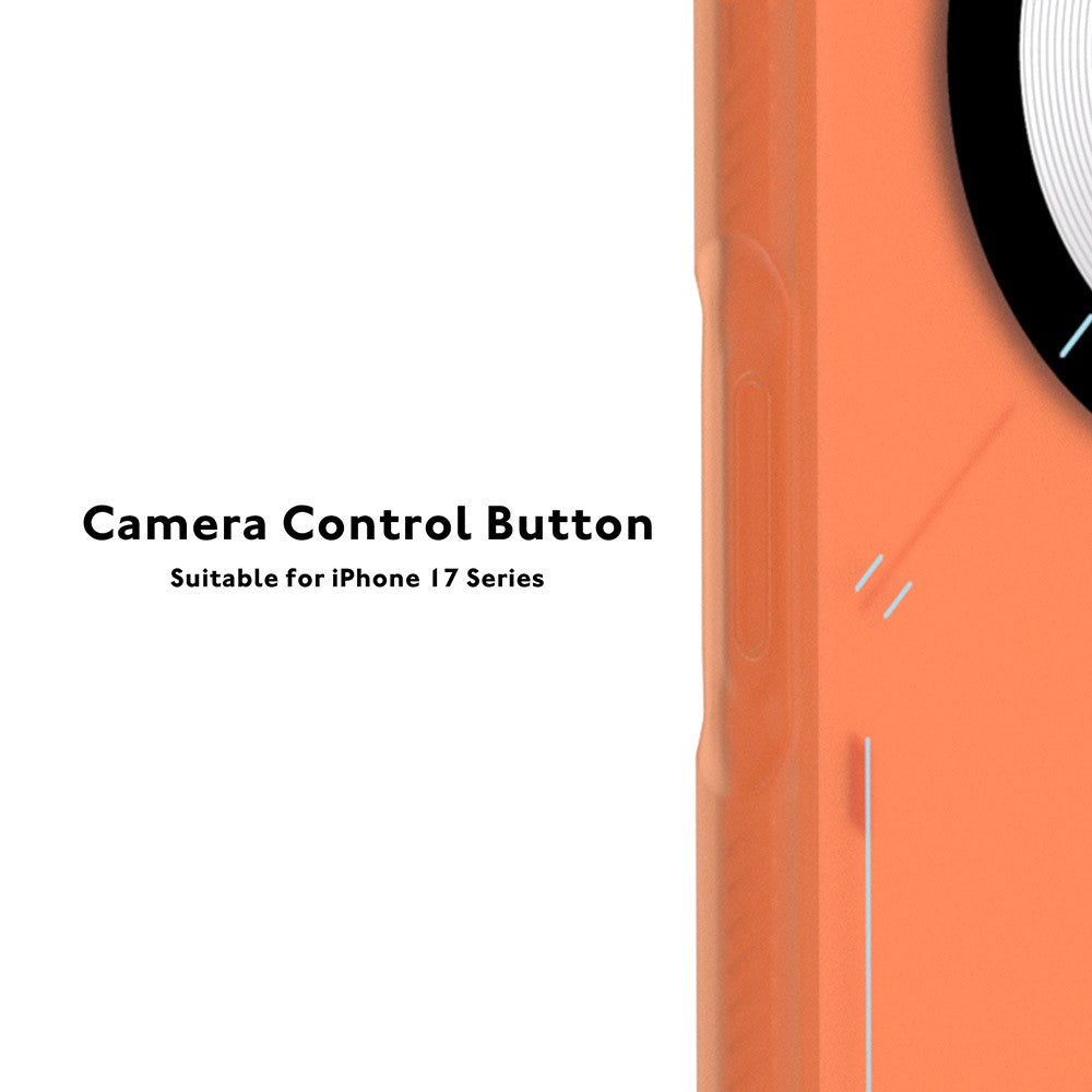 YOUNGKIT For iPhone 17 Pro Max Case Compatible with MagSafe Unique Disc Design TPU + PC Phone Back Cover by The Case Factory