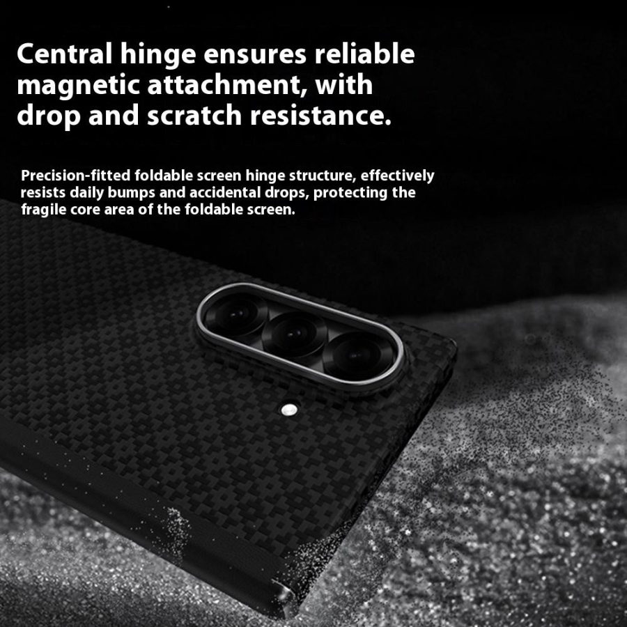 6601182053A-10 BENKS C1 For Samsung Galaxy Z Fold7 5G Case Kevlar Aramid Fiber Phone Cover Magnetic Case by The Case Factory