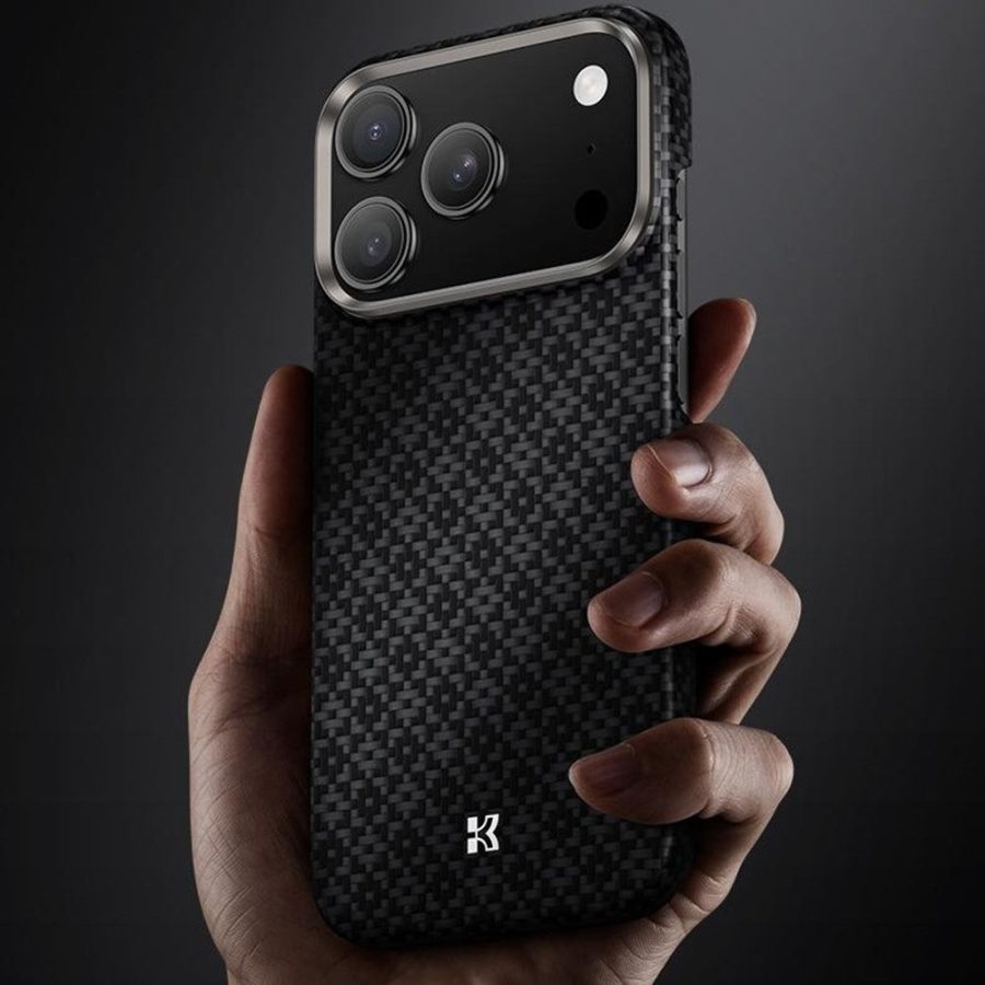 BENKS C1 For iPhone 17 Pro Case Kevlar Aramid Fiber Diamond Texture Woven Phone Cover Compatible with MagSafe by The Case Factory
