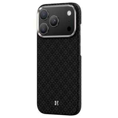 BENKS C1 For iPhone 17 Pro Max Case Kevlar Aramid Fiber Diamond Texture Woven Phone Cover Compatible with MagSafe As Shown iPhone 17 Pro Max by The Case Factory