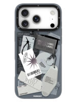 YOUNGKIT Interdimensional Series For iPhone 17 Pro Max Magnetic Case Matte TPU IMD Phone Back Cover Cool (Black White) iPhone 17 Pro Max by The Case Factory