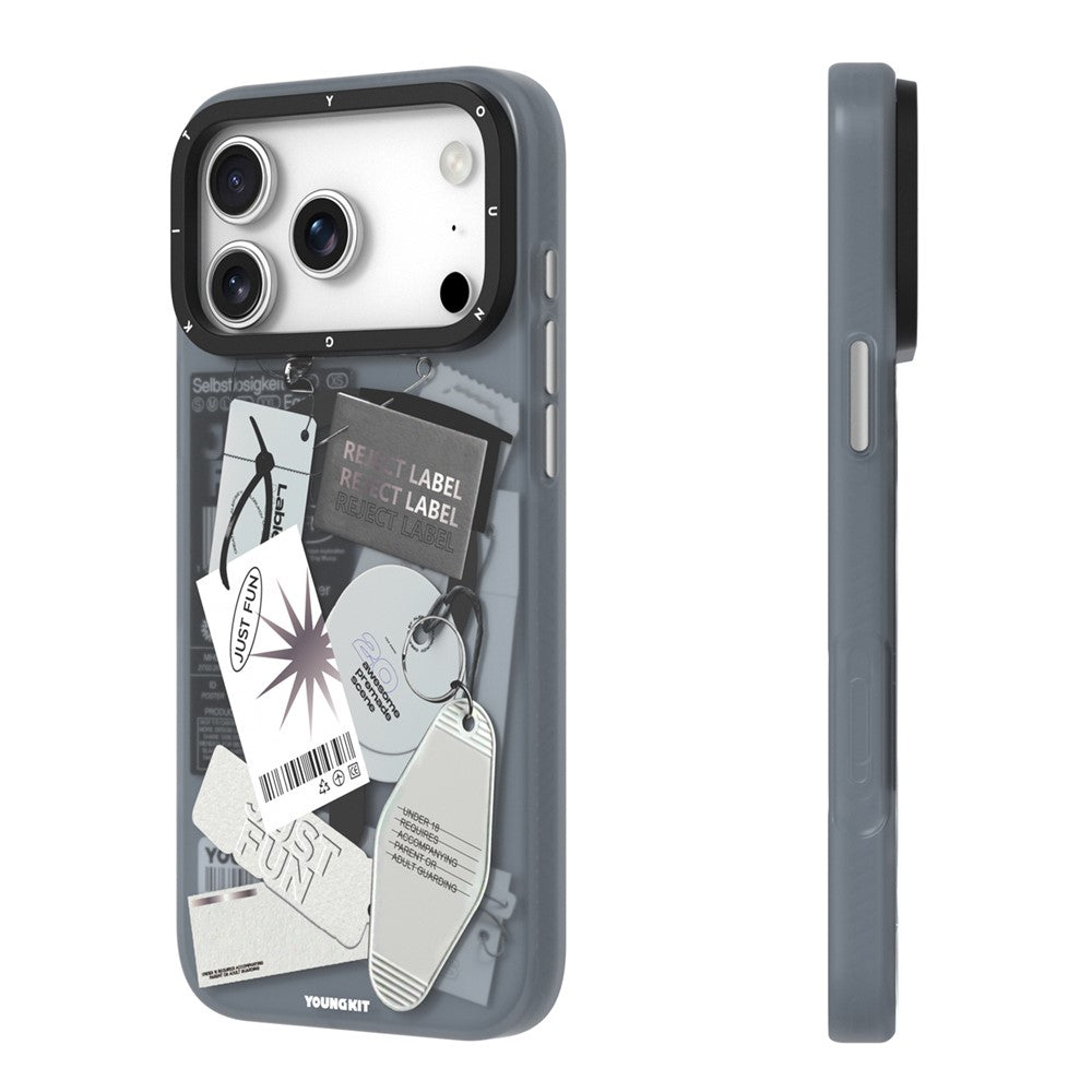 YOUNGKIT Interdimensional Series For iPhone 17 Pro Max Magnetic Case Matte TPU IMD Phone Back Cover by The Case Factory