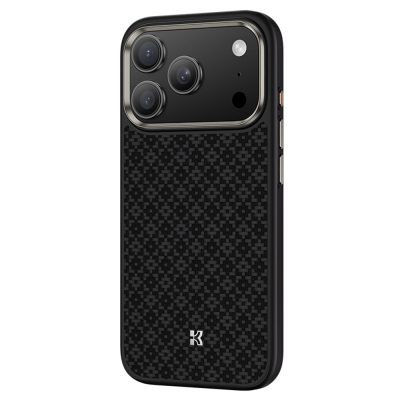 BENKS Y2 For iPhone 17 Pro Case Kevlar Aramid Fiber Weave Texture Phone Cover Compatible with MagSafe As Shown iPhone 17 Pro by The Case Factory